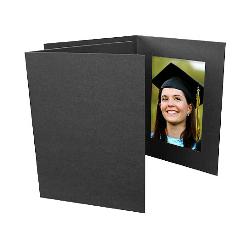 Event Photo Folders For 4x6 Vertical Black (25 Pack) 18XTay photo album