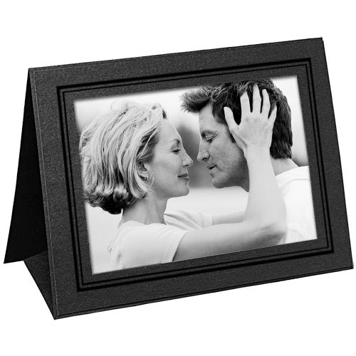 Grandeur Easel Frames 6x4 Horizontal w/Black Foil Border (25 Pack