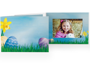 Product Image of Easter Garden 5x7 Horizontal Photo Folders (25 Pack)