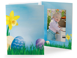 Product Image of Easter Garden 5x7 Vertical Photo Folders (25 Pack)