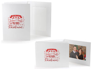 Product Image of Festive & Bright Christmas Photo Folders For 4x6 (25 Pack)