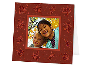 Product Image of Fall Leaves Polaroid Easel Frames (25 Pack)