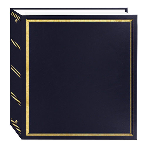 Pioneer TR100 Self Adhesive 3Ring Photo Album Navy Blue