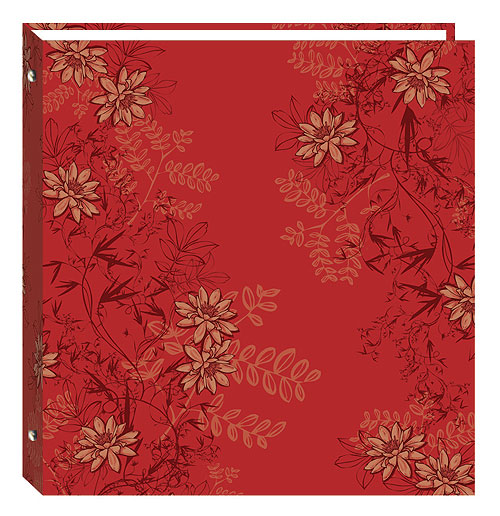 Pioneer TR100D 3Ring Photo Album Red Foliage 4X6 USA18 Photo Album