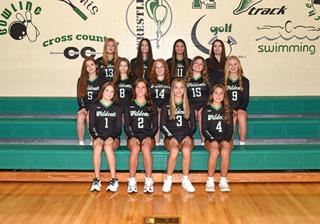 2026 Girls Freshman Volleyball team photo