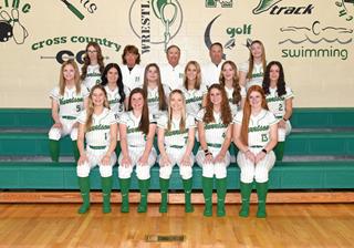 2025 girls varsity softball team photo