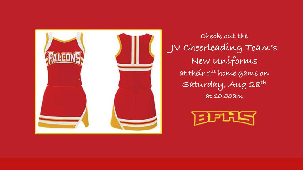 JV new uniforms 2021