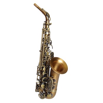 Dakota Alto Saxophone - Antique Brass Finish