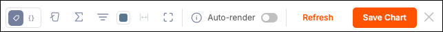 Chart Builder toolbar
