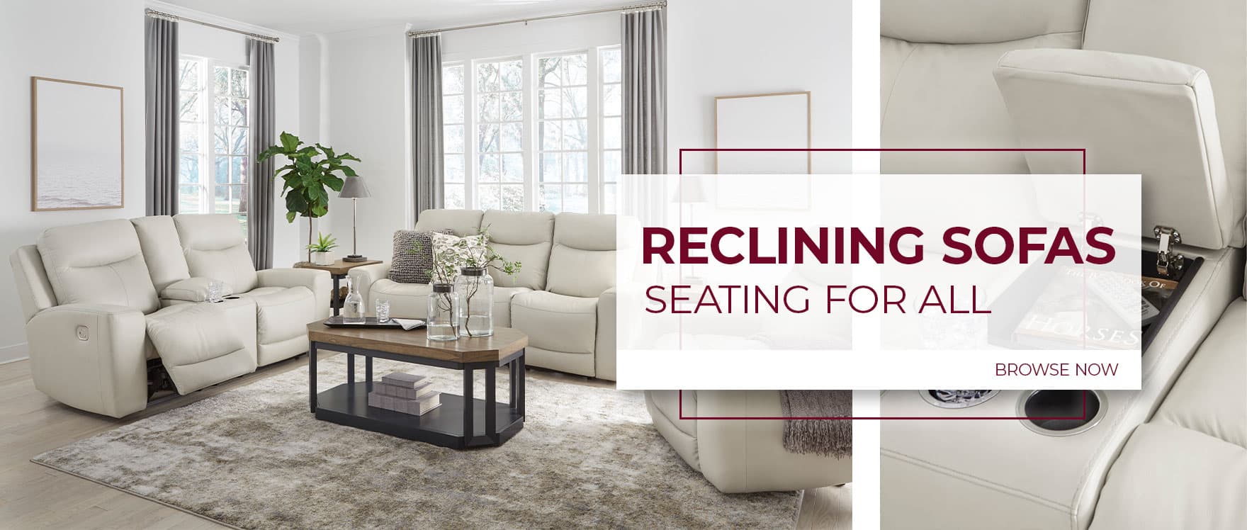 Reclining sofas