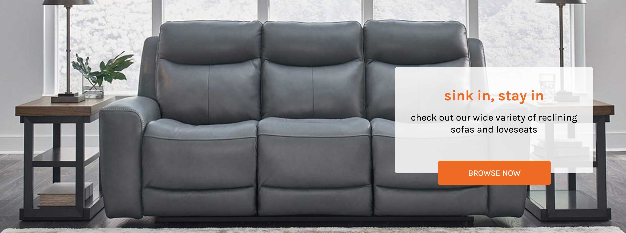Shop Reclining Sofas