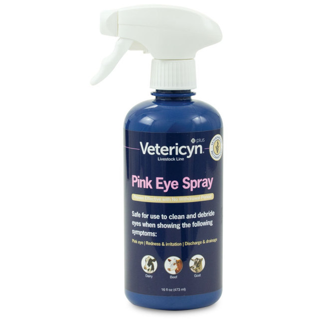 Vetericyn Pink Eye Spray Revival Animal Health
