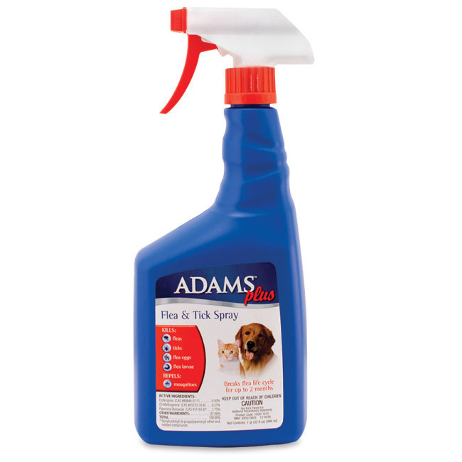 Adams Plus Flea & Tick Spray Revival Animal Health