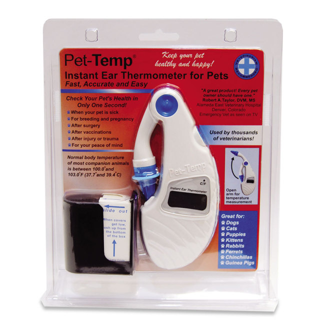 Pet Temp Instant Ear Thermometer Revival Animal Health