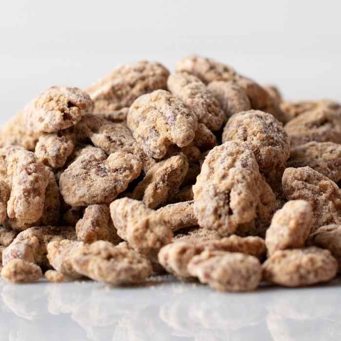 Praline Pecans Praline Coated Pecans River Street Sweets