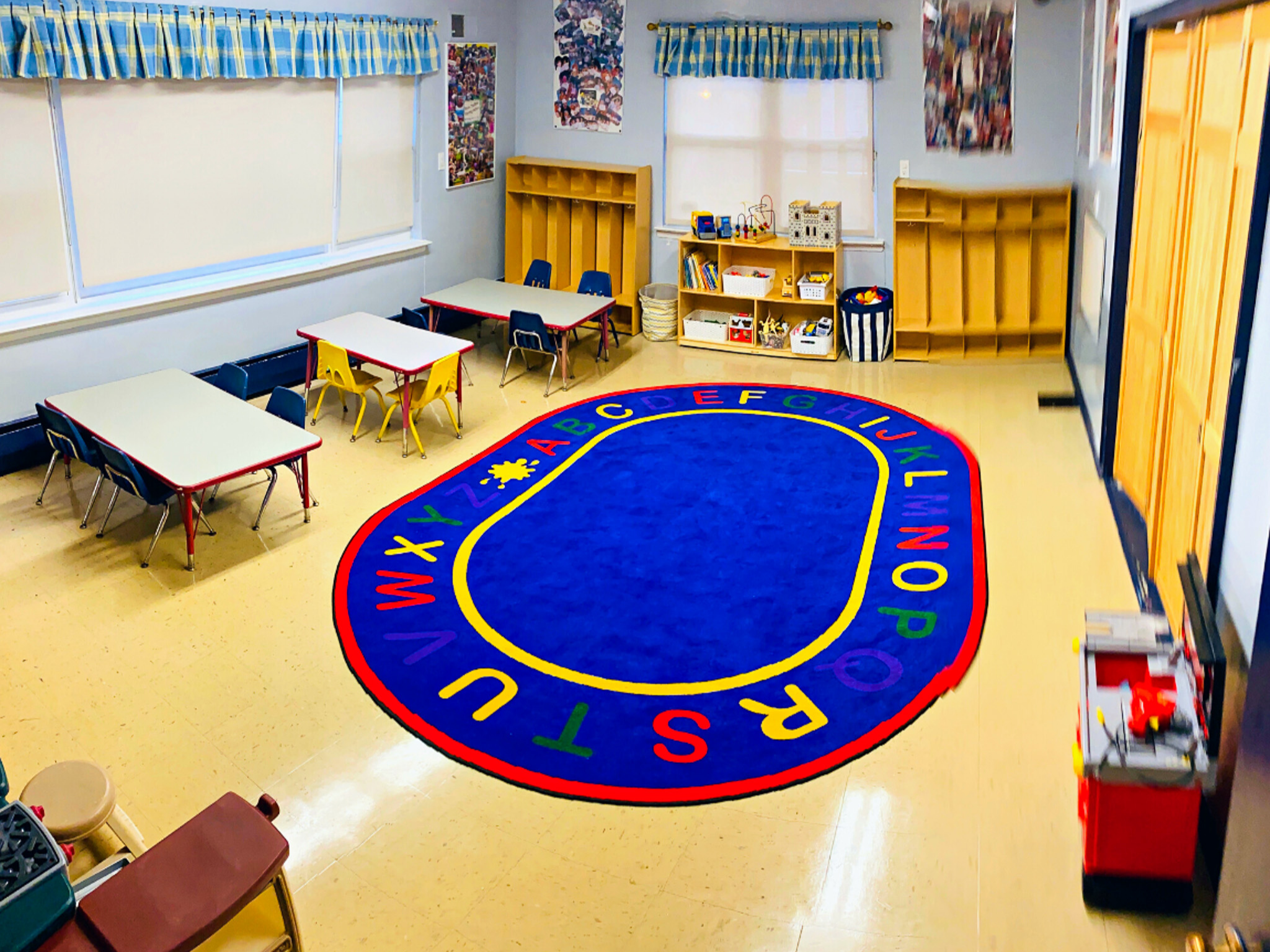 A nursery inide pilot house.