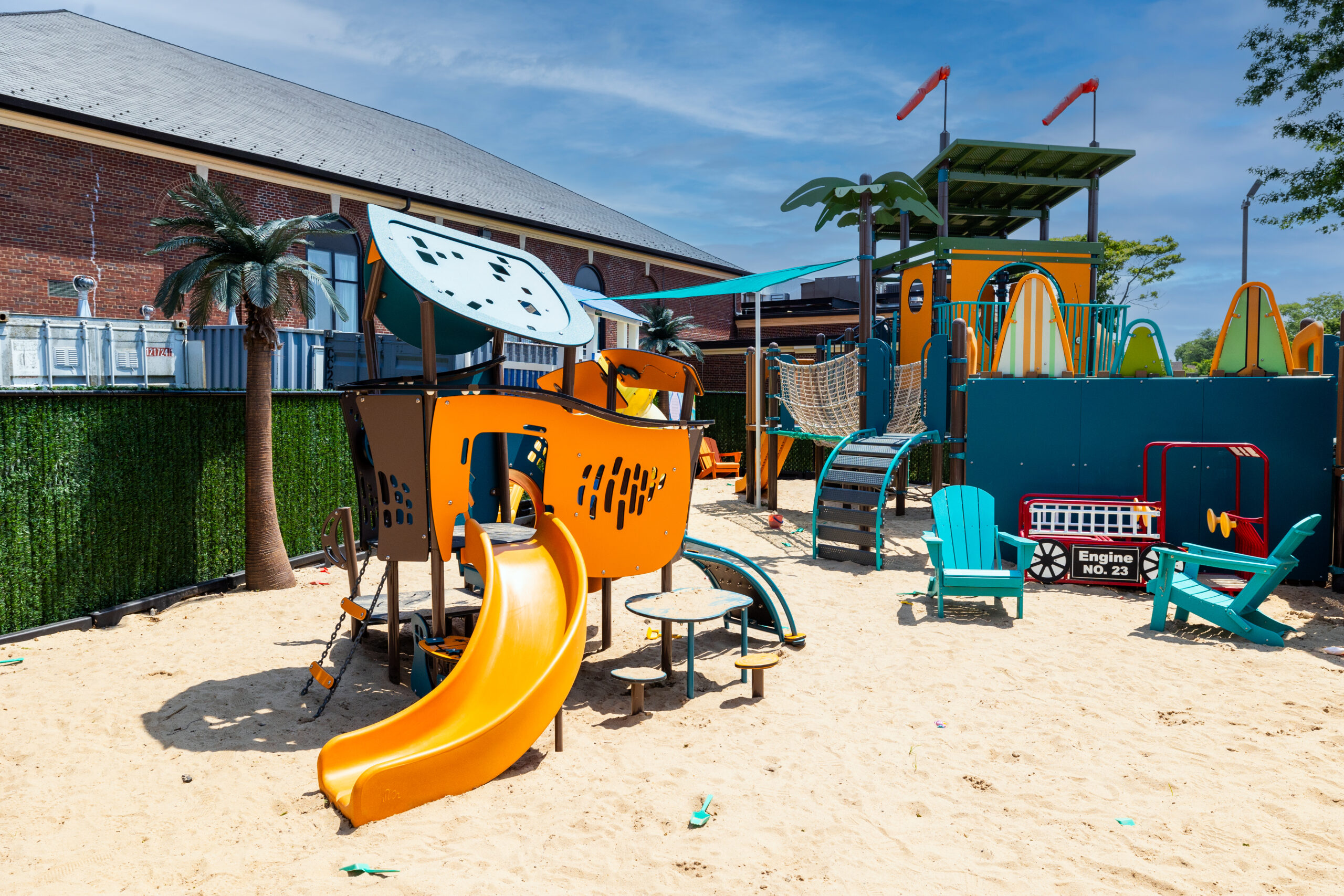 Stingray Cay, a Caribbean Beach themed playground.