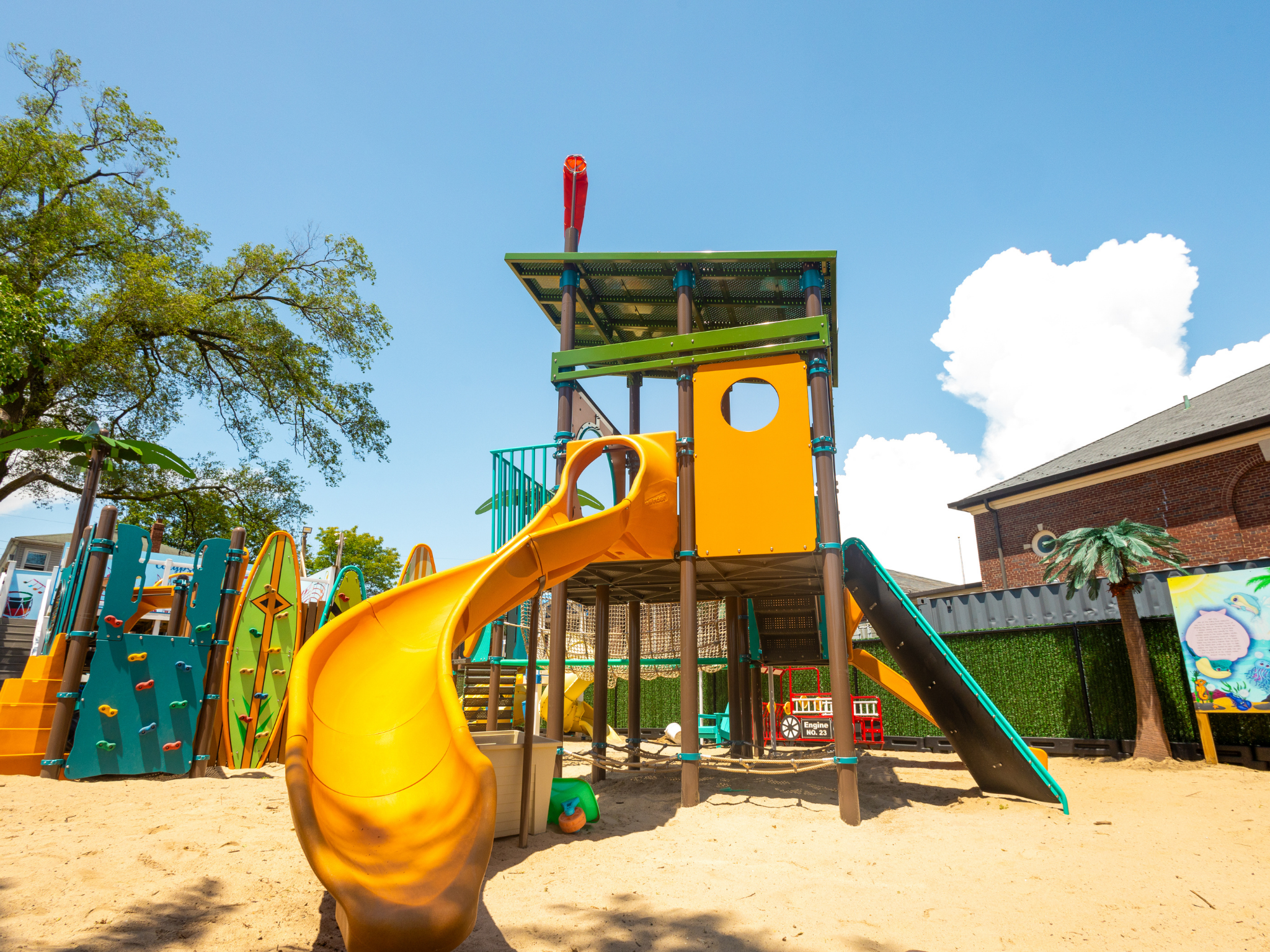 Stingray Cay, a Caribbean Beach themed playground.