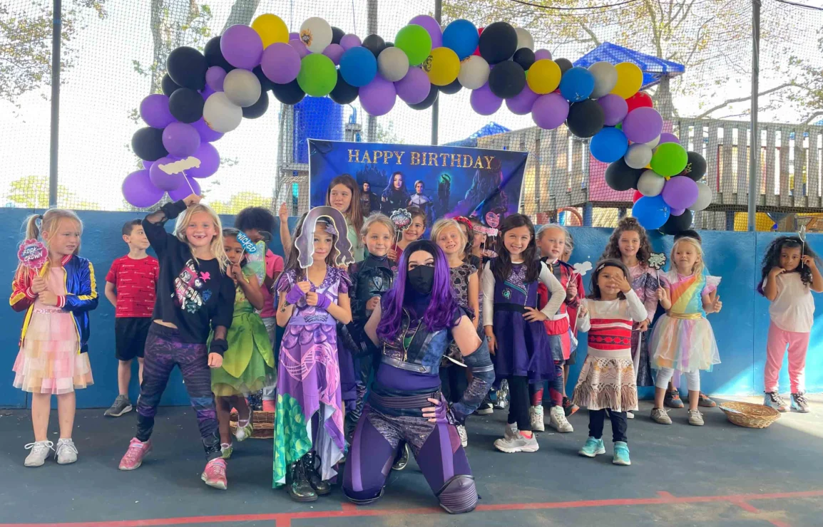 A themed birthday party.