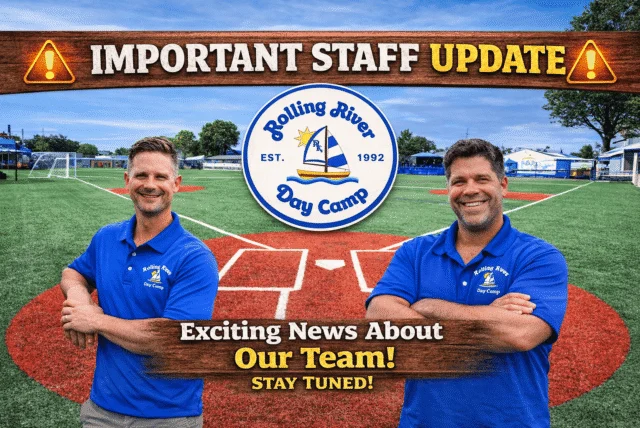 NEW PROGRAM AND NAVIGATOR SUPER VISORS FOR ROLLING RIVER DAY CAMP ON LONG ISLAND IN NASSAU COUNTY