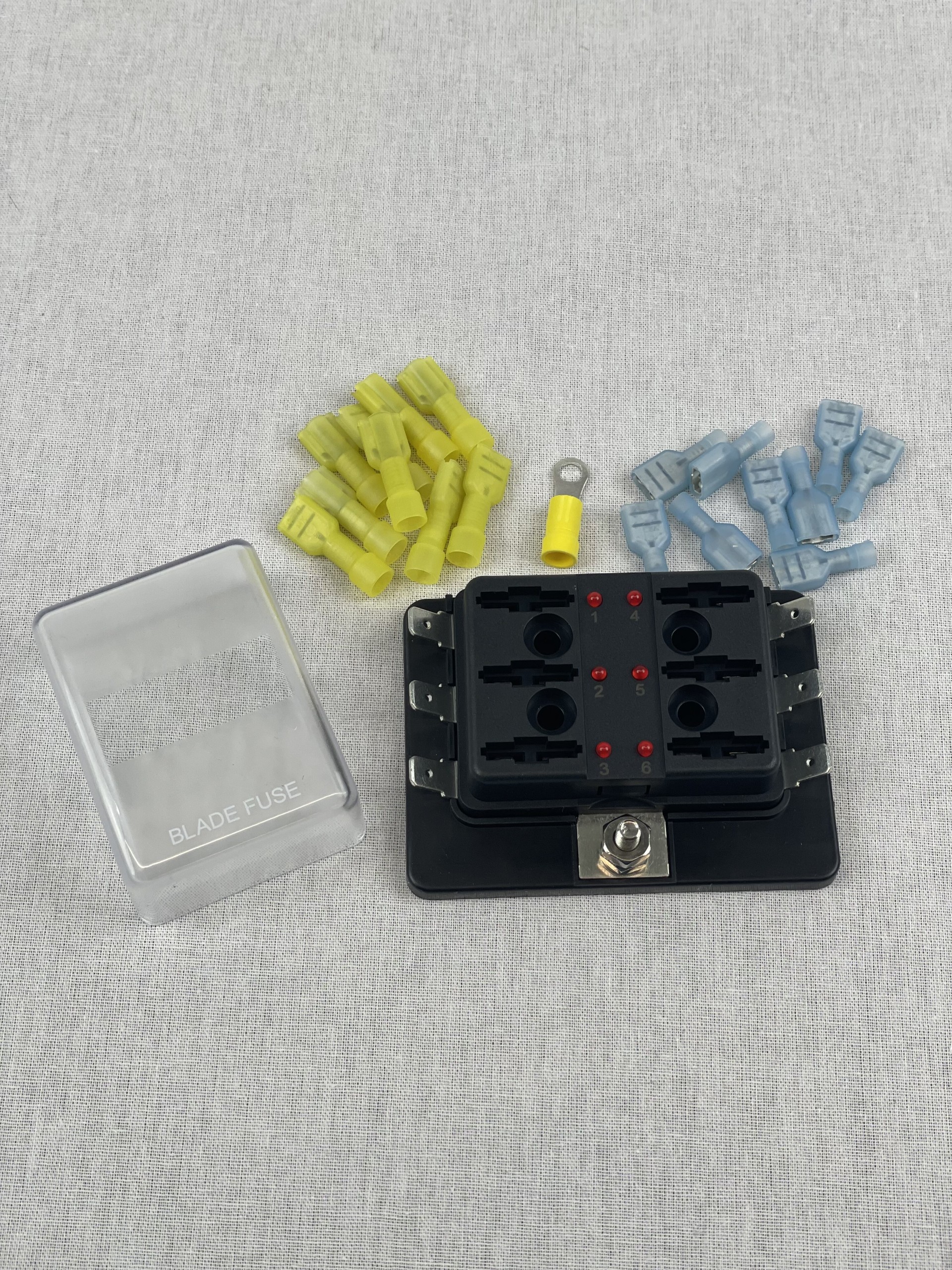FB-66  WayCool Fuse Block - 6 Gang