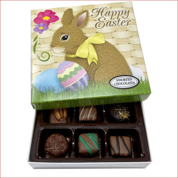4.5 oz Assorted Chocolate in Easter Box 