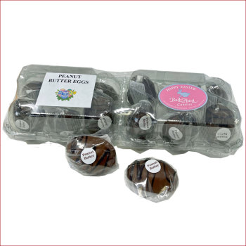 Hand Crafted Chocolate Covered Easter Eggs