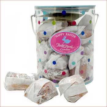 Mallow Caramels in Easter Dot 16 oz. Tin