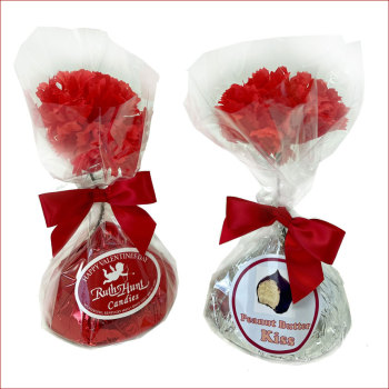 Red Foil Large Chocolate Kiss