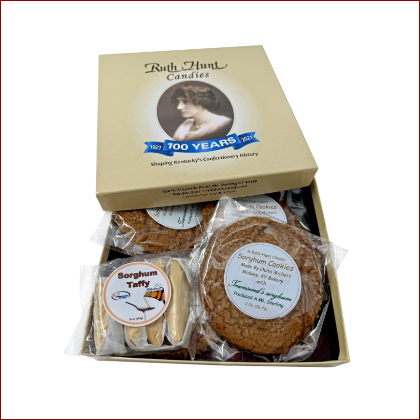 Sorghum Cookie Box with Taffy