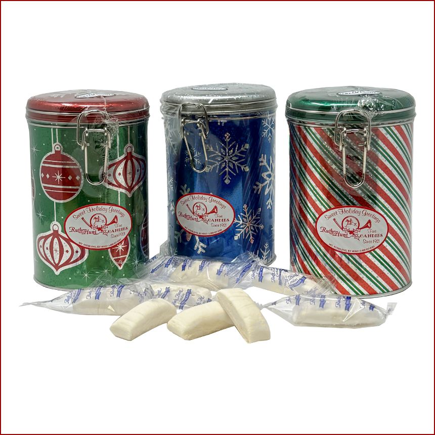 16 oz. Holiday Canister Filled with Original Cream Candy