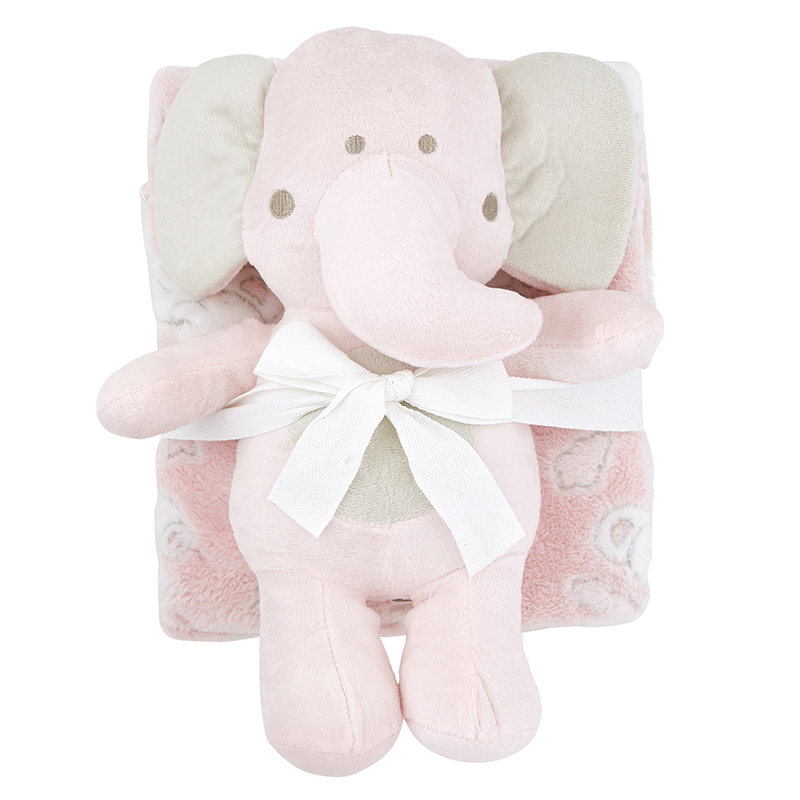 pink elephant blanket