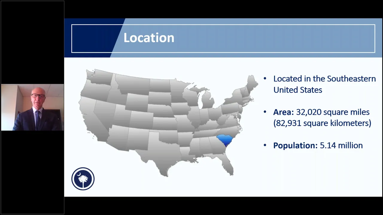Europe: S.C.  Agribusiness Sector Webinar - October 15, 2020