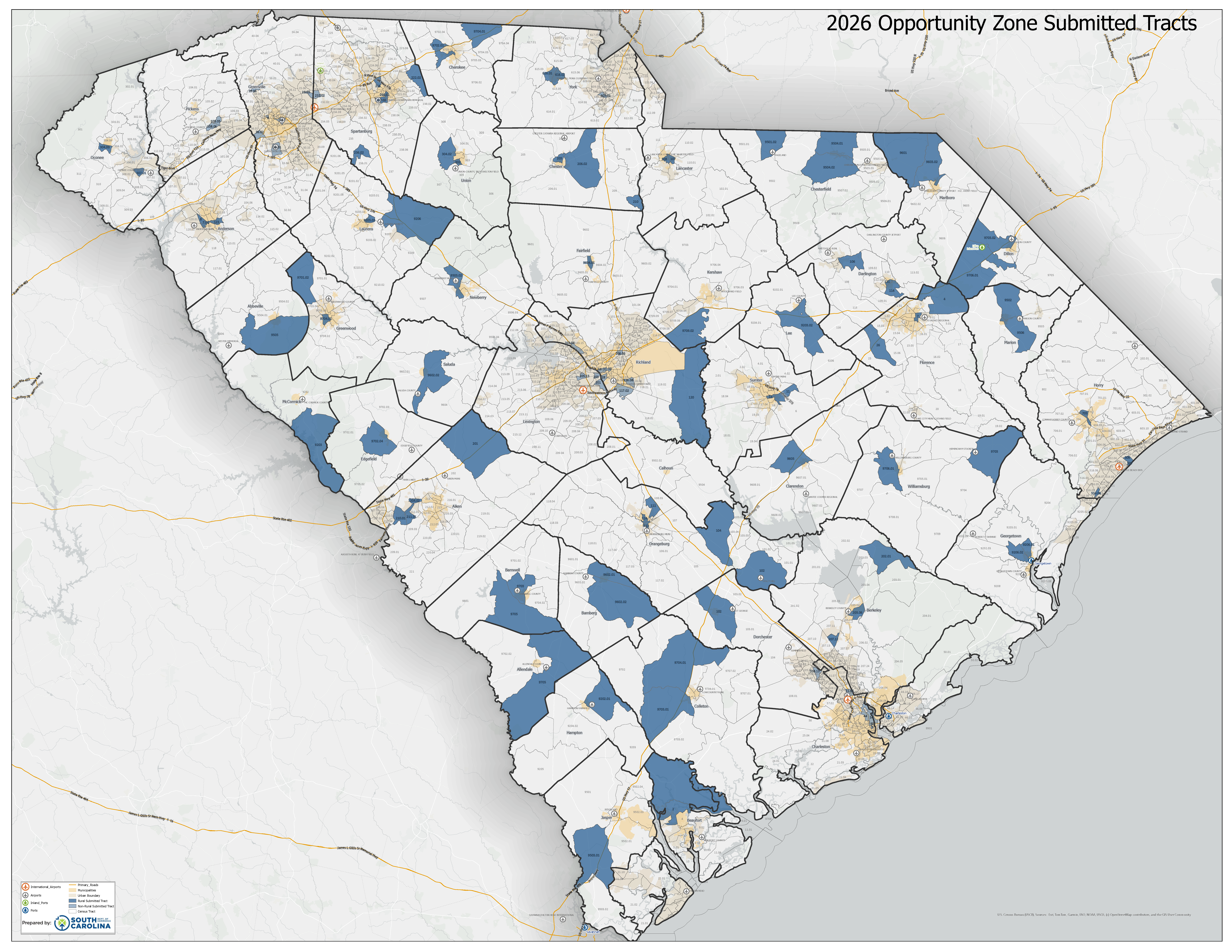 2026 Submitted Opportunity Zone Tracts