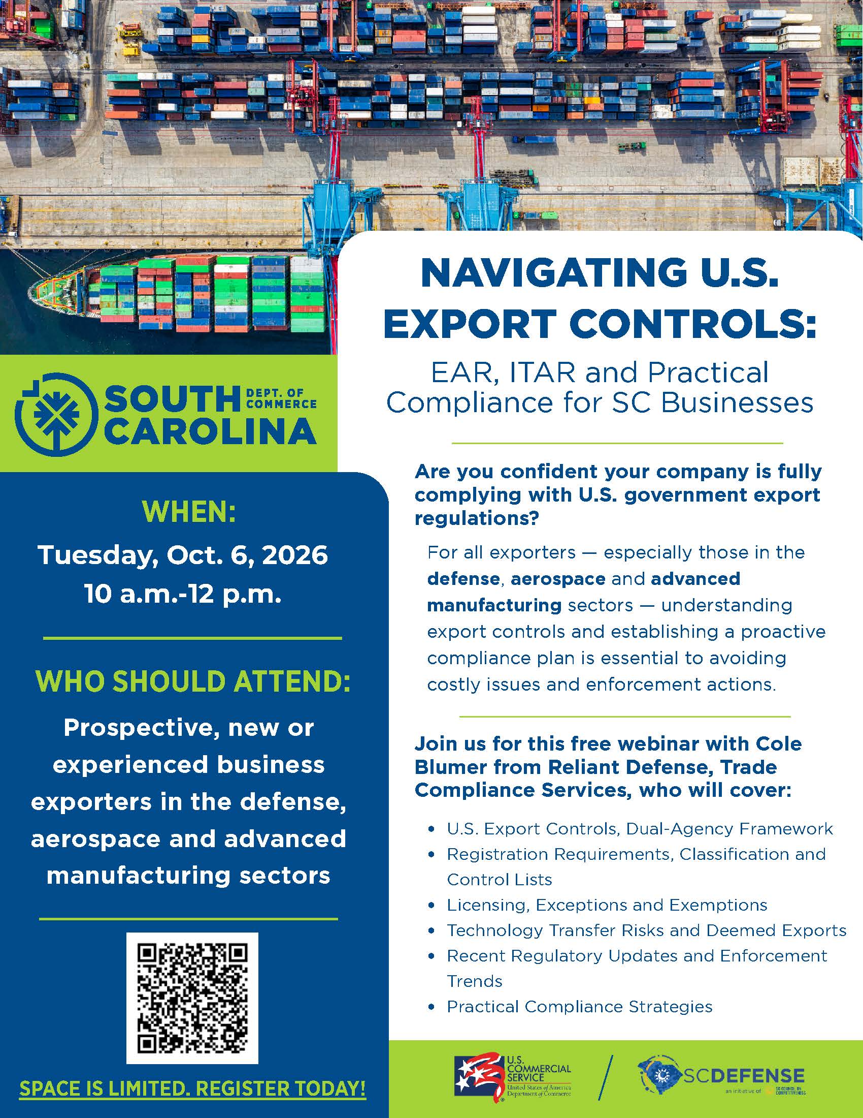 Webinar: Navigating U.S. Export Controls
