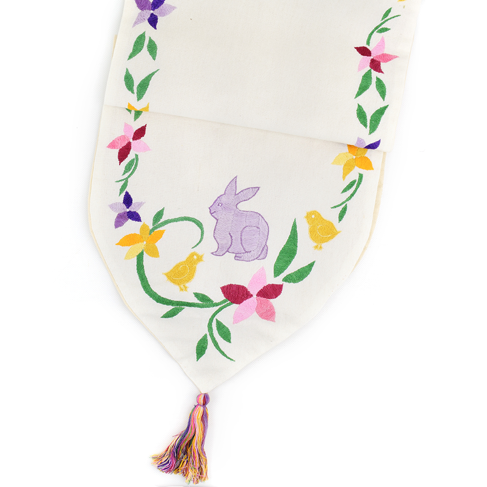 Embroidered Easter Table Runner, Easter Serrv International