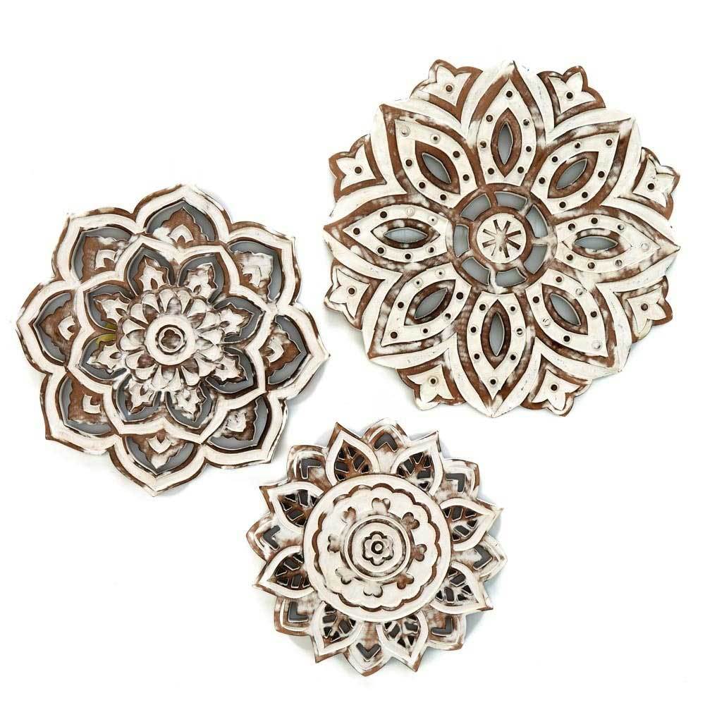 Mandala Wall Art Set of 3, Wall Art SERRV International