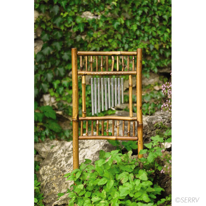 Bamboo Garden Wind Chime, Wind Chimes Serrv International