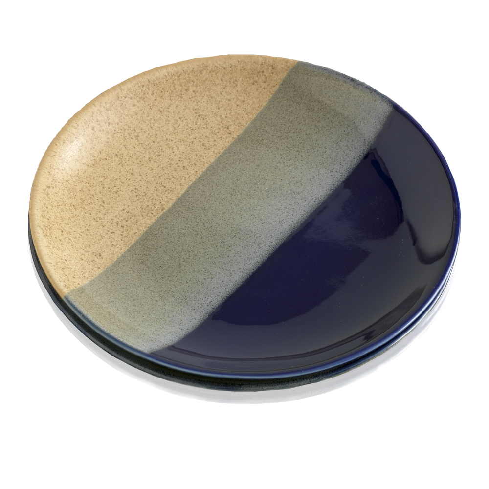 Farmhouse Dessert Plate Set Tricolor, Bowls & Plates SERRV International