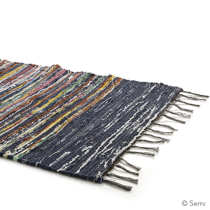 Rugs & Pillows Multicolor Rag Rug