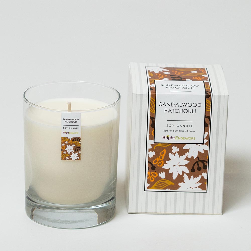Sandalwood Patchouli Candles, Candles & Soap Serrv International