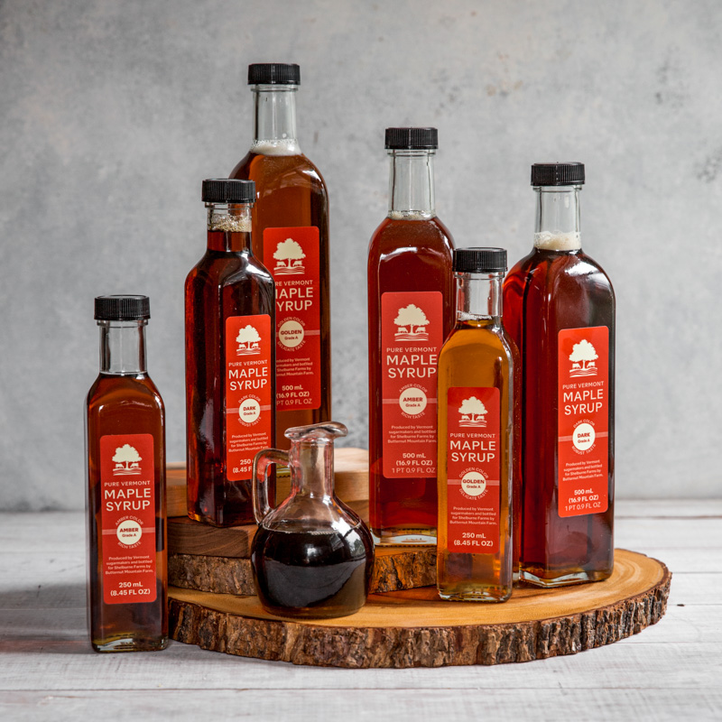 Vermont Maple Syrup in Glass