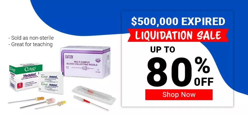 $500,000 Expired Medical Supplies Sale