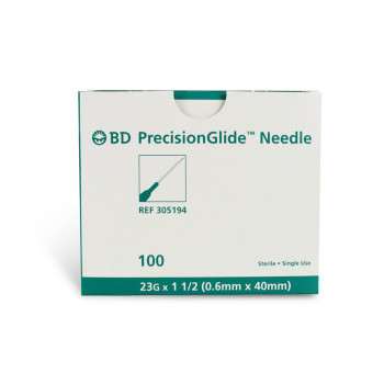 Precisionglide 23g X 1 5 In Needle 100 Box Med Vet International