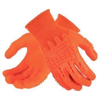 Ansell MadGrip 7000 Hi-Viz Orange Gloves, Size 10, 97-321, Pair