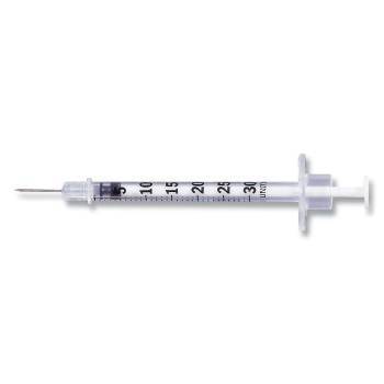 3ml Insulin Syringe With 31g X 8mm Needle Box Med Vet International