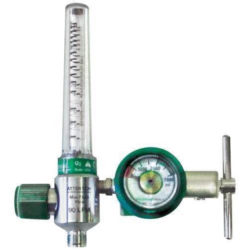 Oxygen regulator for E cyl. w/flowmeter, Anesthesia & Respiratory