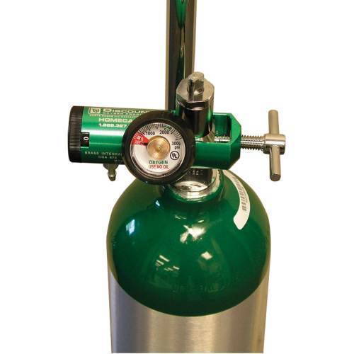 Oxygen,Click style oxygen regulator, 015LPM, Anesthesia Products