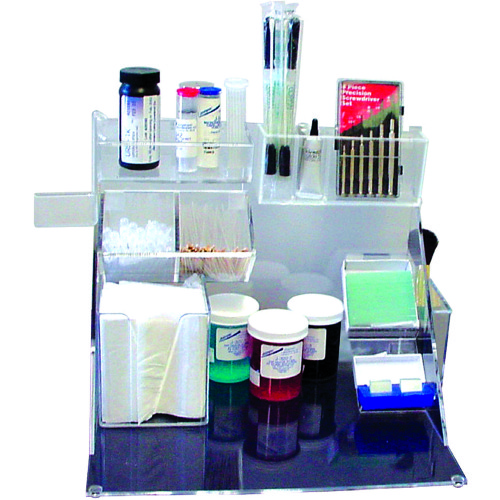 Microscope, accessories acrylic organizer, Laboratory Supplies