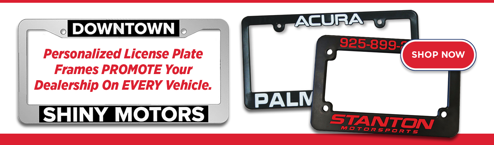 Personalized Dealer License Plate Frames Personalized Dealer License Plate Frames